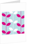 Pink and White Leaves by Anonymous