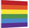 Rainbow flag by Anonymous