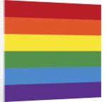 Rainbow flag by Anonymous