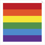 Rainbow flag by Anonymous