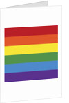 Rainbow flag by Anonymous