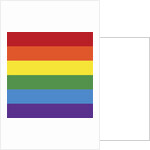 Rainbow flag by Anonymous