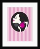 Woman Spraying on Perfume by Anonymous