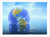 Earth Floating in Water by Anonymous