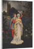 Postcard of Courting Couple by Anonymous