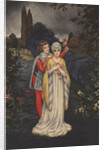 Postcard of Courting Couple by Anonymous