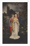 Postcard of Courting Couple by Anonymous