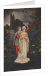 Postcard of Courting Couple by Anonymous