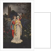 Postcard of Courting Couple by Anonymous
