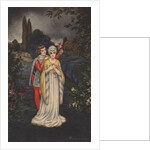 Postcard of Courting Couple by Anonymous