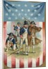 Fourth of July Postcard with Continental Soldiers by Anonymous