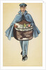 Postcard of Mailman Delivering Mail by Anonymous