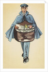 Postcard of Mailman Delivering Mail by Anonymous
