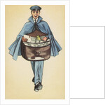 Postcard of Mailman Delivering Mail by Anonymous