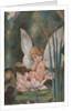 Illustration of Fairy on Water Lily by Fred Spurgin