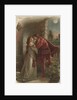 Postcard of Romeo and Juliet Embracing by Anonymous