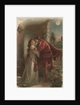 Postcard of Romeo and Juliet Embracing by Anonymous
