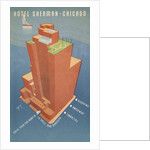 Hotel Sherman Chicago Postcard by Anonymous