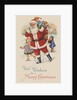 With Wishes for a Merry Christmas Postcard by Anonymous