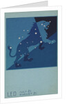 Leo Postcard by Paul Dubosclard