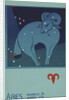 Aries Postcard by Paul Dubosclard