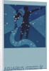 Aquarius Postcard by Paul Dubosclard