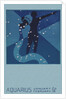 Aquarius Postcard by Paul Dubosclard