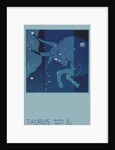 Taurus Postcard by Paul Dubosclard