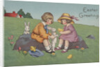 Easter Greetings Postcard by Anonymous