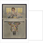 Illustration of Woman Cooking by Coles Phillips