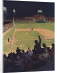 Illustration of First Major League Game Played Under Floodlights by H.M. Molt-Smith