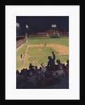 Illustration of First Major League Game Played Under Floodlights by H.M. Molt-Smith