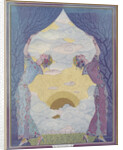 Illustration of Women Opening Curtains to Dawn by Joseph Bolegard