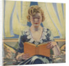 Illustration of Woman Reading Book by Coles Phillips