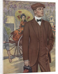 Royal Tailors Illustration of Man Vacationing in Japan by Anonymous