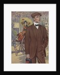 Royal Tailors Illustration of Man Vacationing in Japan by Anonymous