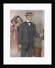 Royal Tailors Illustration of Man in Hotel Foyer by Anonymous