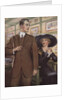 Royal Tailors Illustration of Man Trying on New Suit by Anonymous