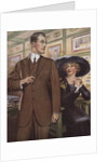 Royal Tailors Illustration of Man Trying on New Suit by Anonymous