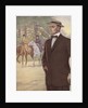 Royal Tailors Illustration of Man Walking in Park by Anonymous