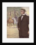 Royal Tailors Illustration of Man Walking in Park by Anonymous