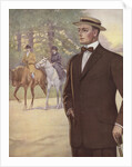 Royal Tailors Illustration of Man Walking in Park by Anonymous