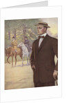 Royal Tailors Illustration of Man Walking in Park by Anonymous