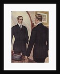 Royal Tailors Illustration of Man Looking in Mirror by Anonymous