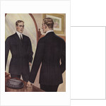 Royal Tailors Illustration of Man Looking in Mirror by Anonymous