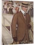 Royal Tailors Illustration of Man Disembarking from Ship by Anonymous