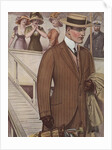 Royal Tailors Illustration of Man Disembarking from Ship by Anonymous