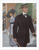 Royal Tailors Illustration of Man Walking on City Street by Anonymous