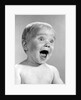 1960s Portrait Baby With Eyes And Mouth Wide Open by Anonymous
