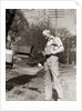 1930s Elderly Farmer Checking Mail Mailbox Retro by Anonymous